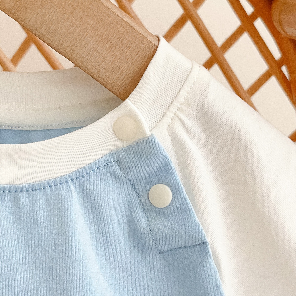 Cartoon Smiley-faced Baby Shor -sleeved Baby Romper