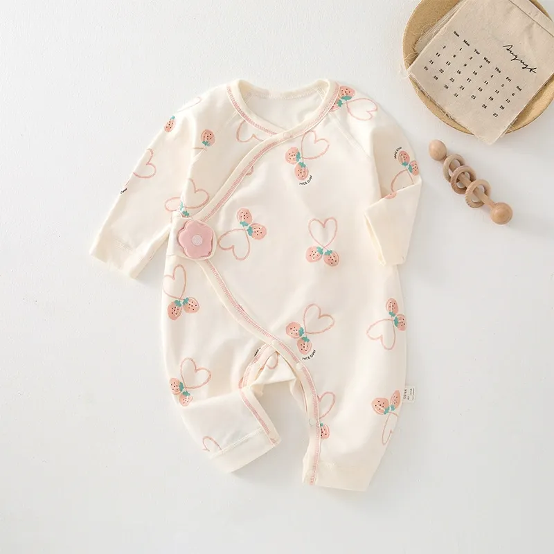 Baby Boy/Girl Velcro Butterfly Romper