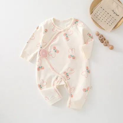 Baby Boy/Girl Velcro Butterfly Romper