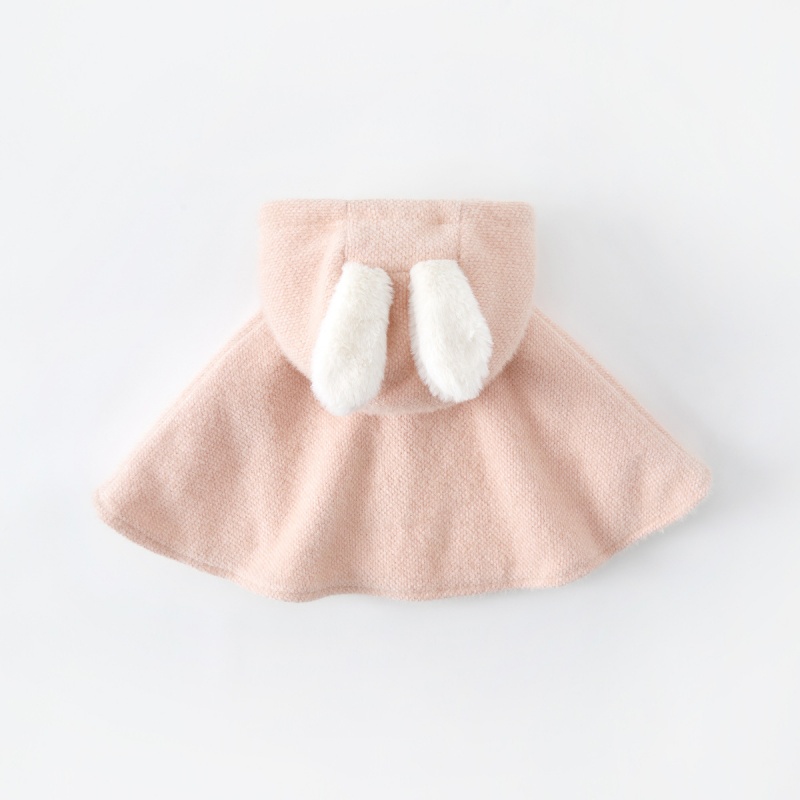 Baby Girl Bunny Cute Love Shawl Cape Top