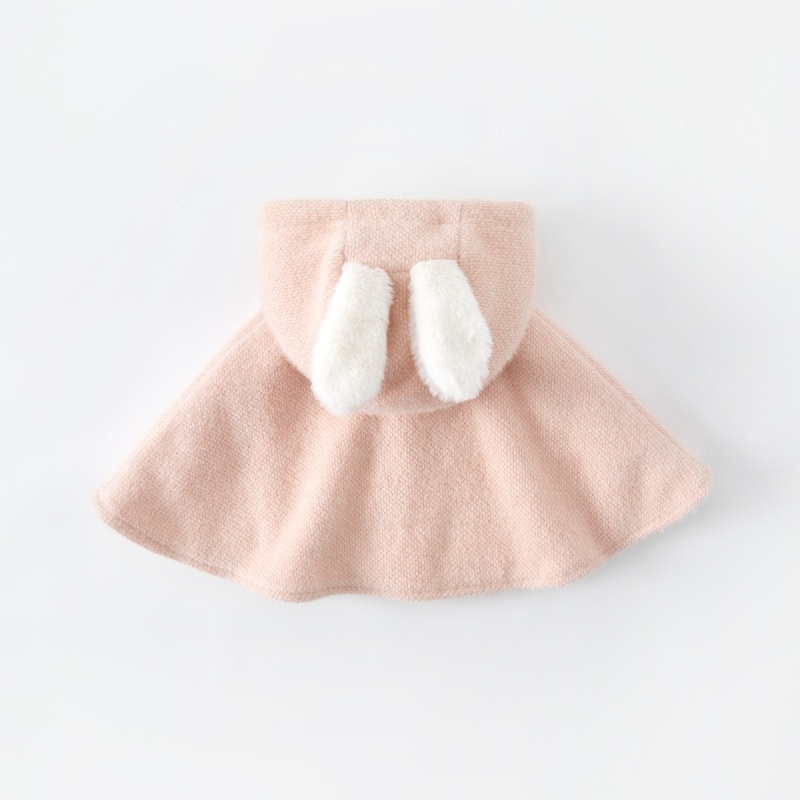 Baby Girl Bunny Cute Love Shawl Cape Top