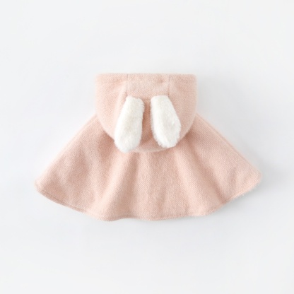 Baby Girl Bunny Cute Love Shawl Cape Top