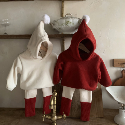 Baby Hooded Thickened Sweatshirt