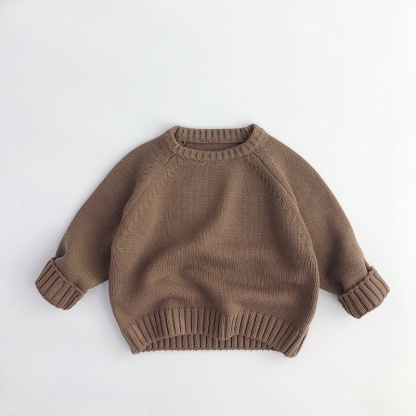 Baby Knit Vintage Pullover Sweatshirt