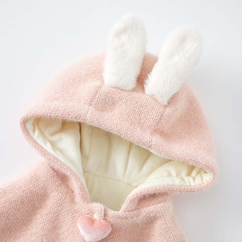 Baby Girl Bunny Cute Love Shawl Cape Top