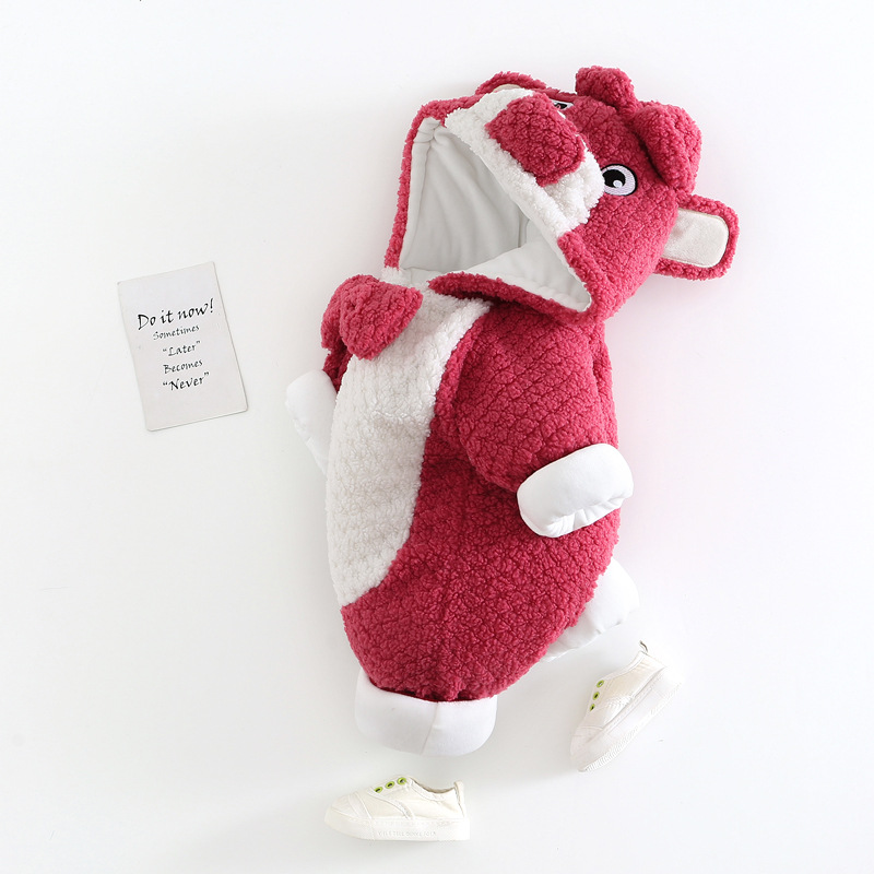 Baby Pinky Bear Romper