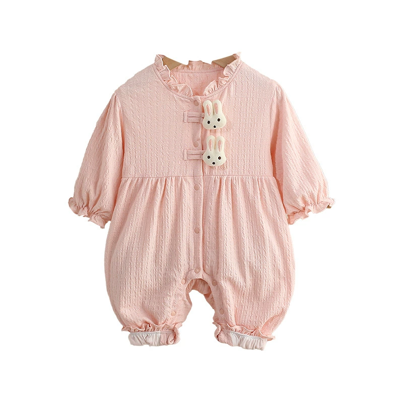 Baby Girl Princess Bunny Decorations Ruffled Toddler