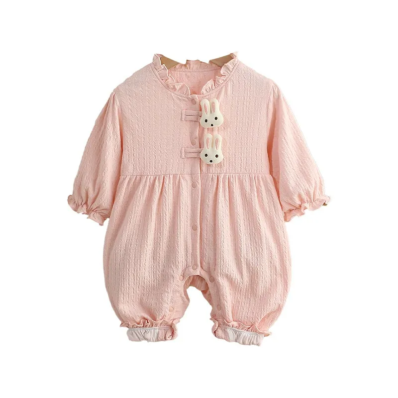 Baby Girl Princess Bunny Decorations Ruffled Toddler