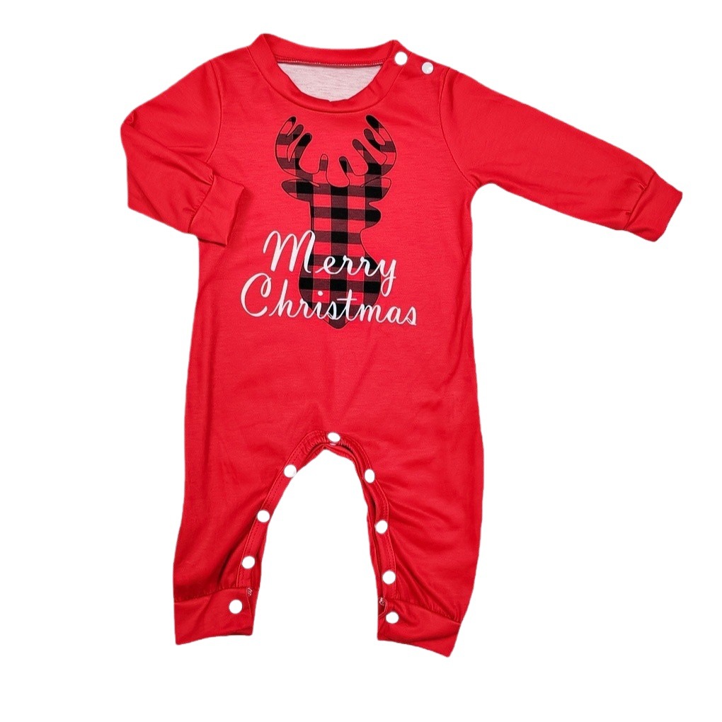 Matching Christmas Pajamas Christmas Tree Long-sleeve Pajamas Sets