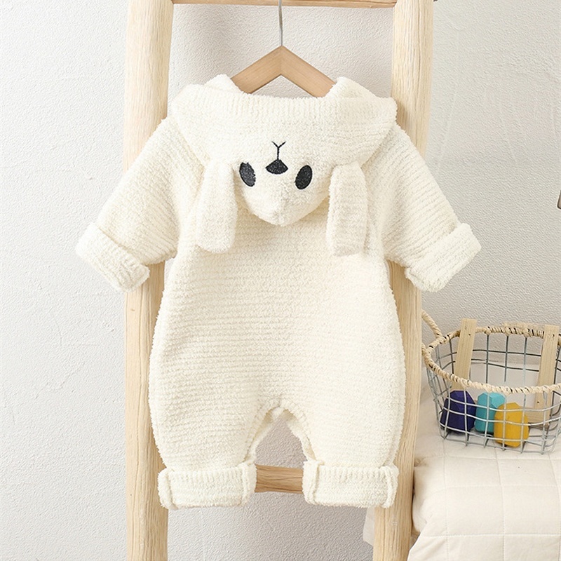 Baby Unisex Soft Fleece Romper