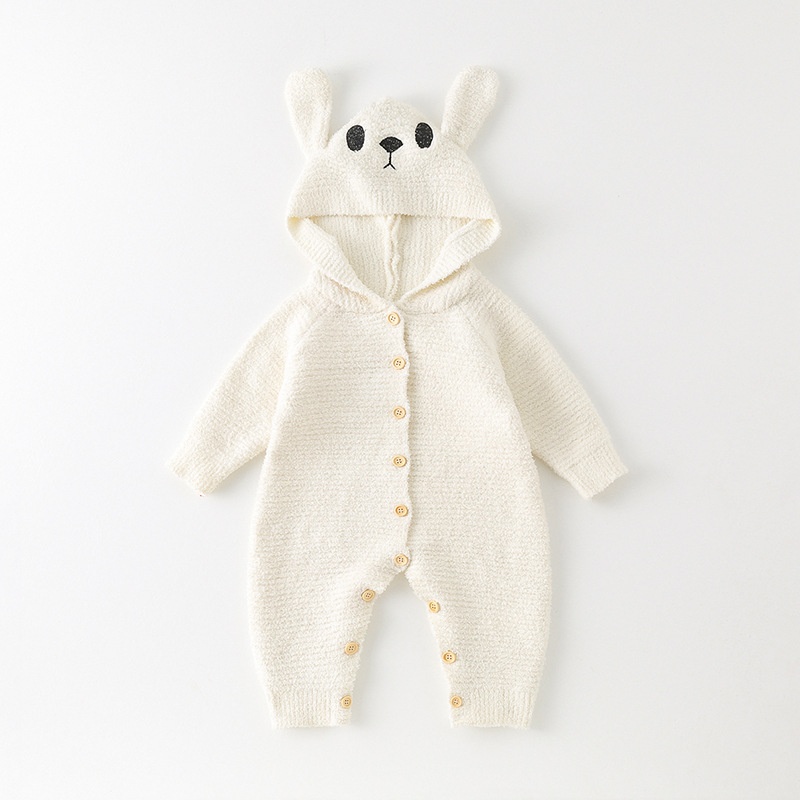 Baby Unisex Soft Fleece Romper