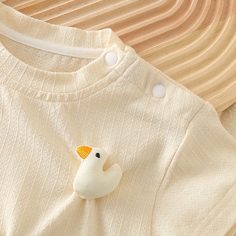 Baby Unisex Cartoon Short Sleeve Romper