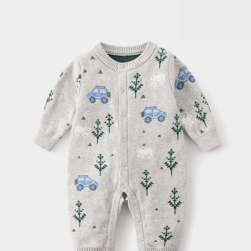 Baby Unisex Soft Knitted Romper