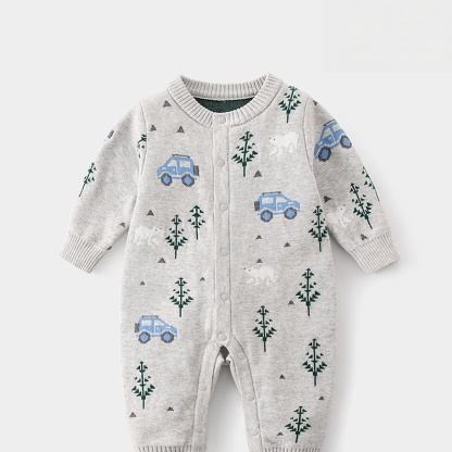Baby Unisex Soft Knitted Romper