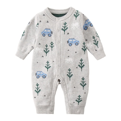 Baby Unisex Soft Knitted Romper