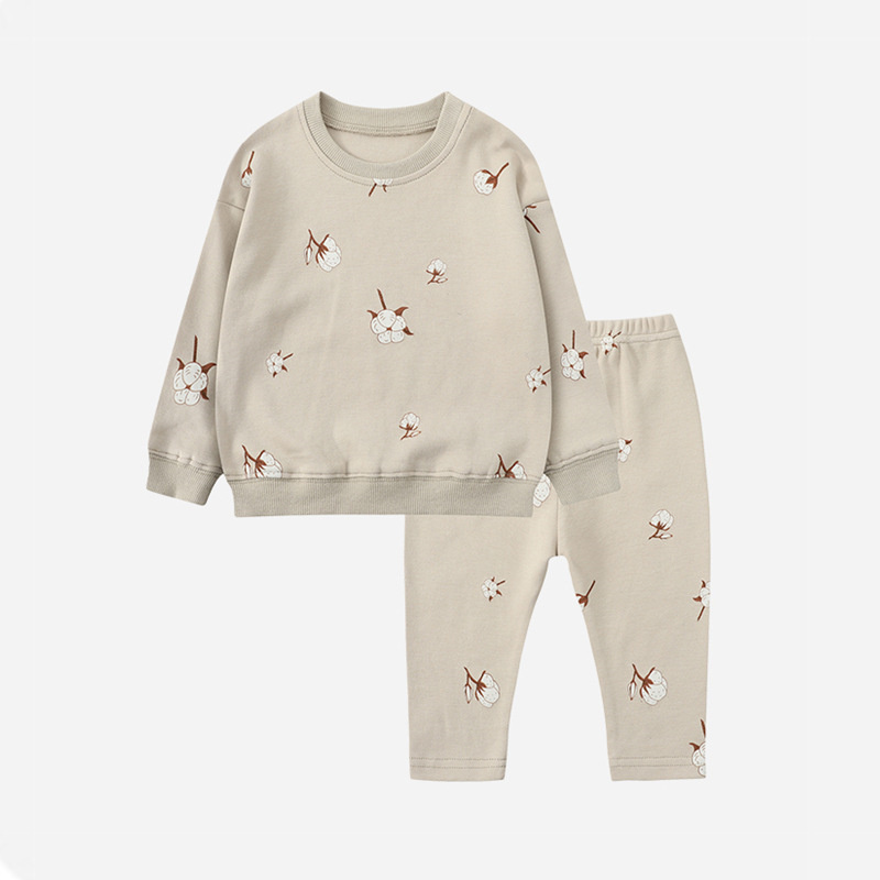 Baby Boy Cute Fluff Bear Graphic Pocket Long Sleeve Romper-kissminis