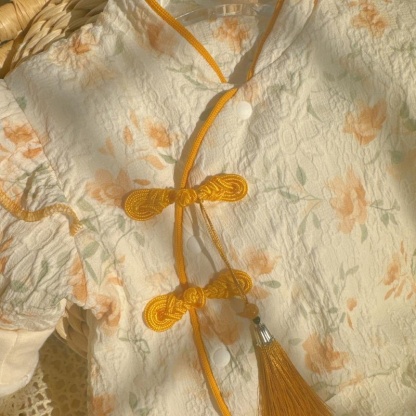 Baby Girl Chinese Style Romper