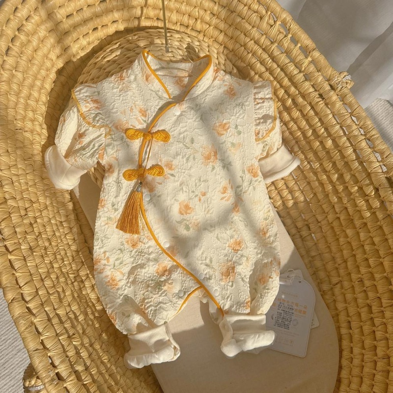Baby Girl Chinese Style Romper