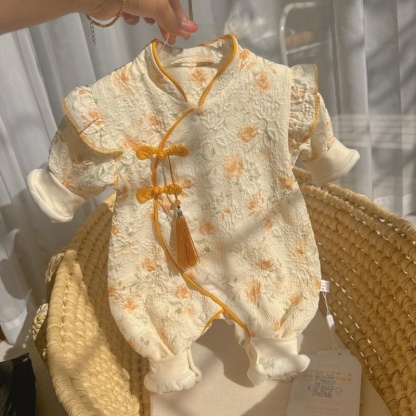 Baby Girl Chinese Style Romper