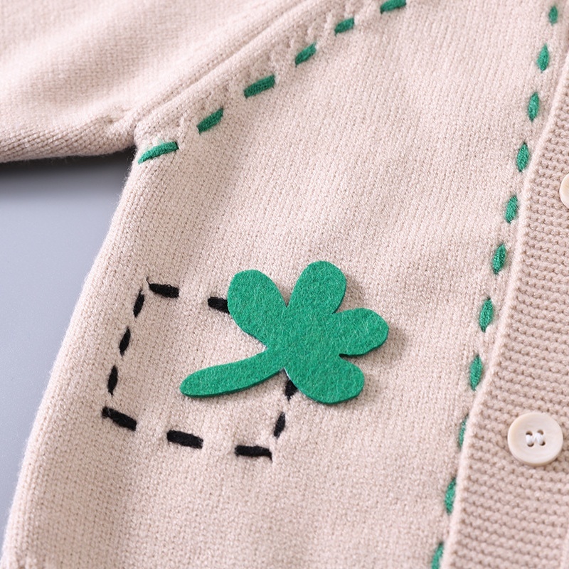 Baby Boy Duck Cardigan Three-Piece Set