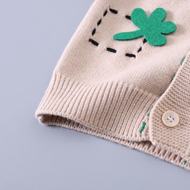 Baby Boy Duck Cardigan Three-Piece Set