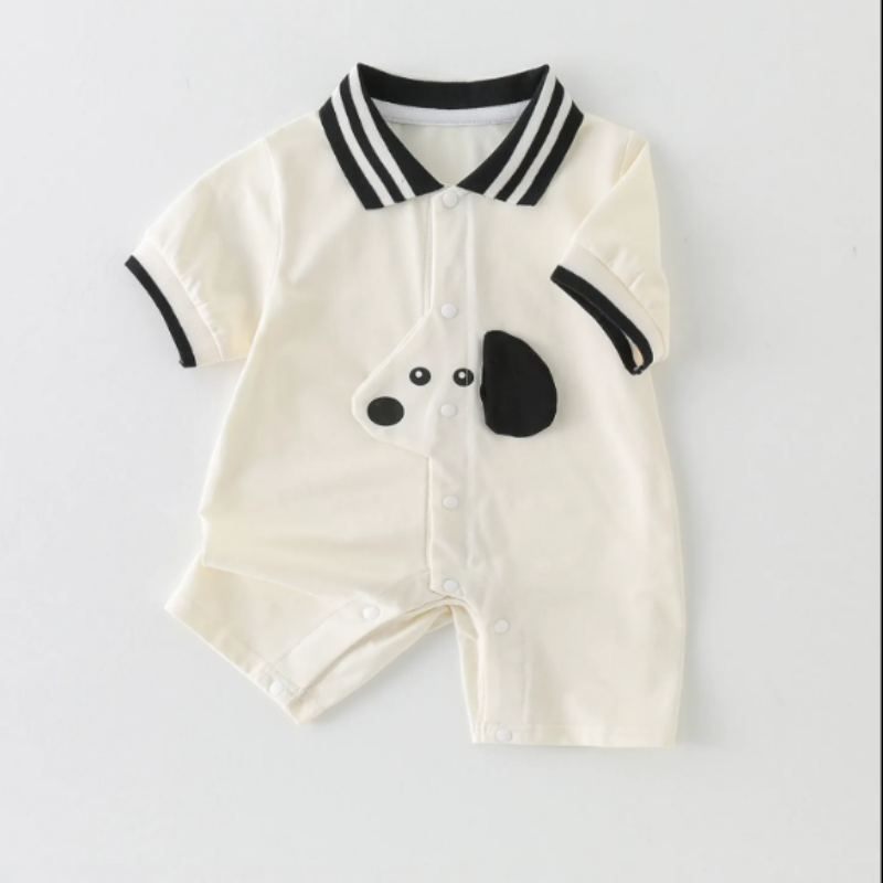 Baby Boy Double Layer Cute Rompert