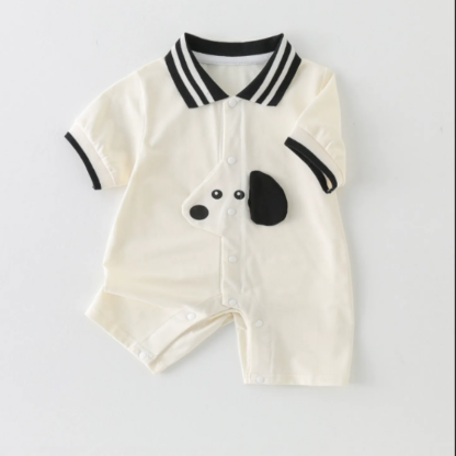Baby Boy Double Layer Cute Rompert