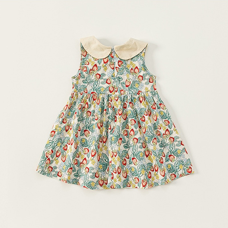 Baby Girl Floral Sleeveless Dress