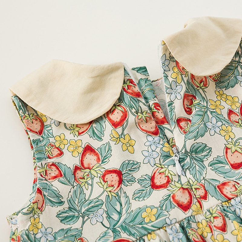 Baby Girl Floral Sleeveless Dress
