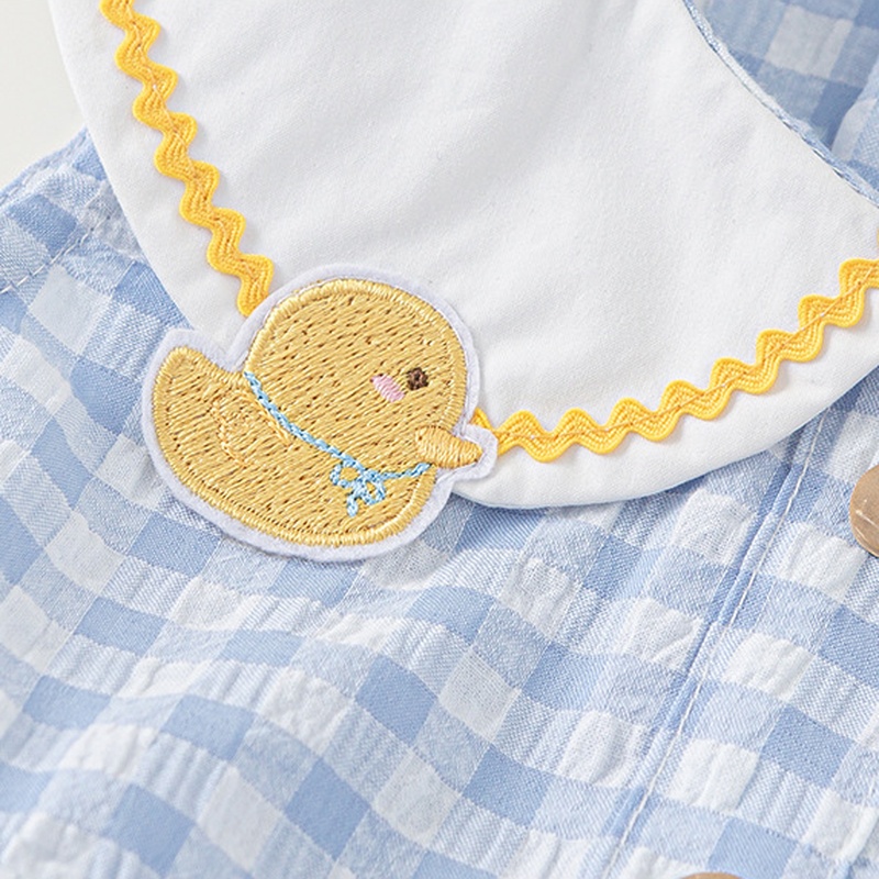 Baby Girl Plaid Sleeveless Dress