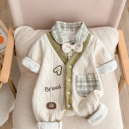 Baby Boy Gentleman Double Layer Romper