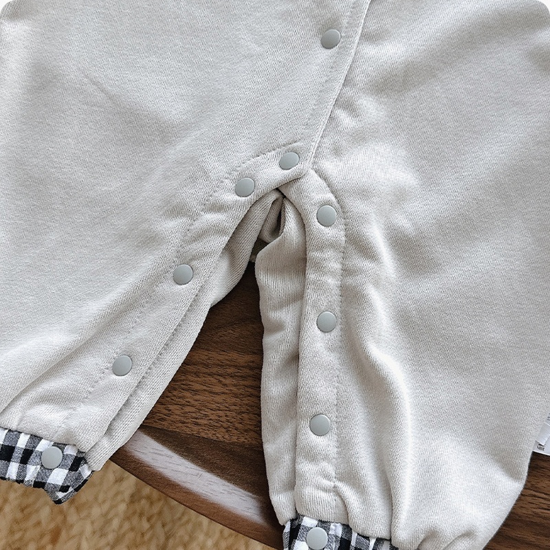 Baby Boy Casual Long Sleeve Romper