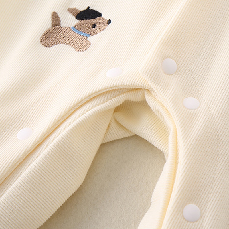 Baby Boy Double Layer Korean Style Long Sleeve Romper