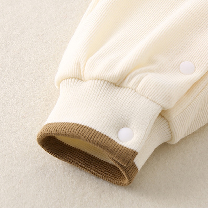 Baby Boy Double Layer Korean Style Long Sleeve Romper