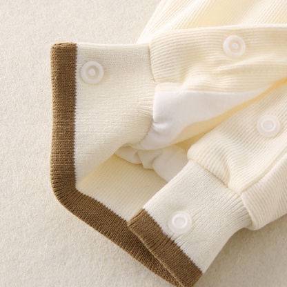 Baby Boy Double Layer Korean Style Long Sleeve Romper