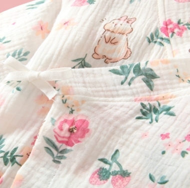 Baby Boy/Girl Rabbit Printed Romper-kissminis
