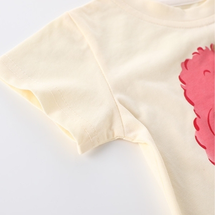 2pcs Baby Boy/Girl Pink Tree Print T-shirt with Pant Set-kissminis