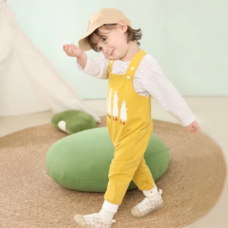 2pcs Baby Ducks Print Romper and Sweatshirt -kissminis
