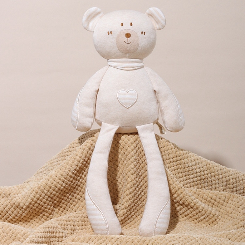 Organic Cotton Baby Sleeping Soothing Doll-kissminis