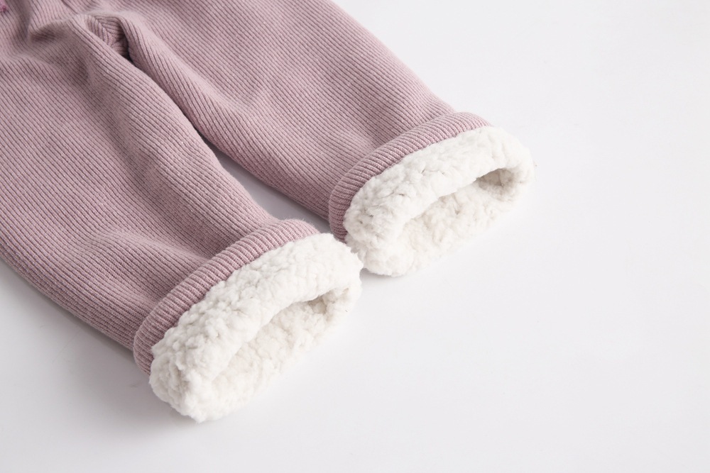 2pcs Toddler Boy/Girl Rabbit Ears Design Solid Color Long Sleeve Sweatshirt and Pants Set-kissminis