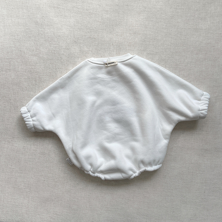 Baby Girl Christmas Tree Pattern Long Sleeve Bodysuit-kissminis