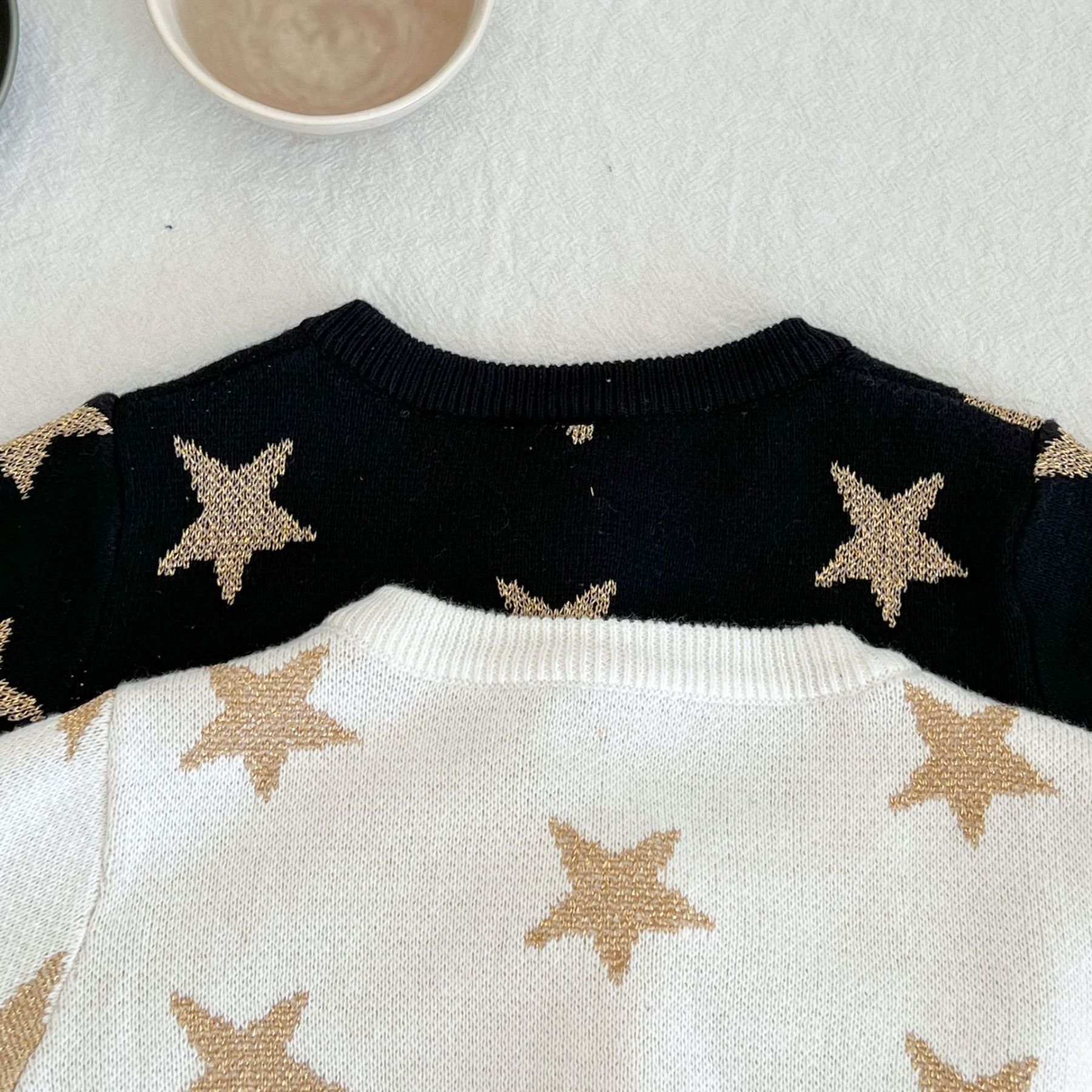 Baby Boy/Girl Star Top Long Sleeve Sweatshirt-kissminis