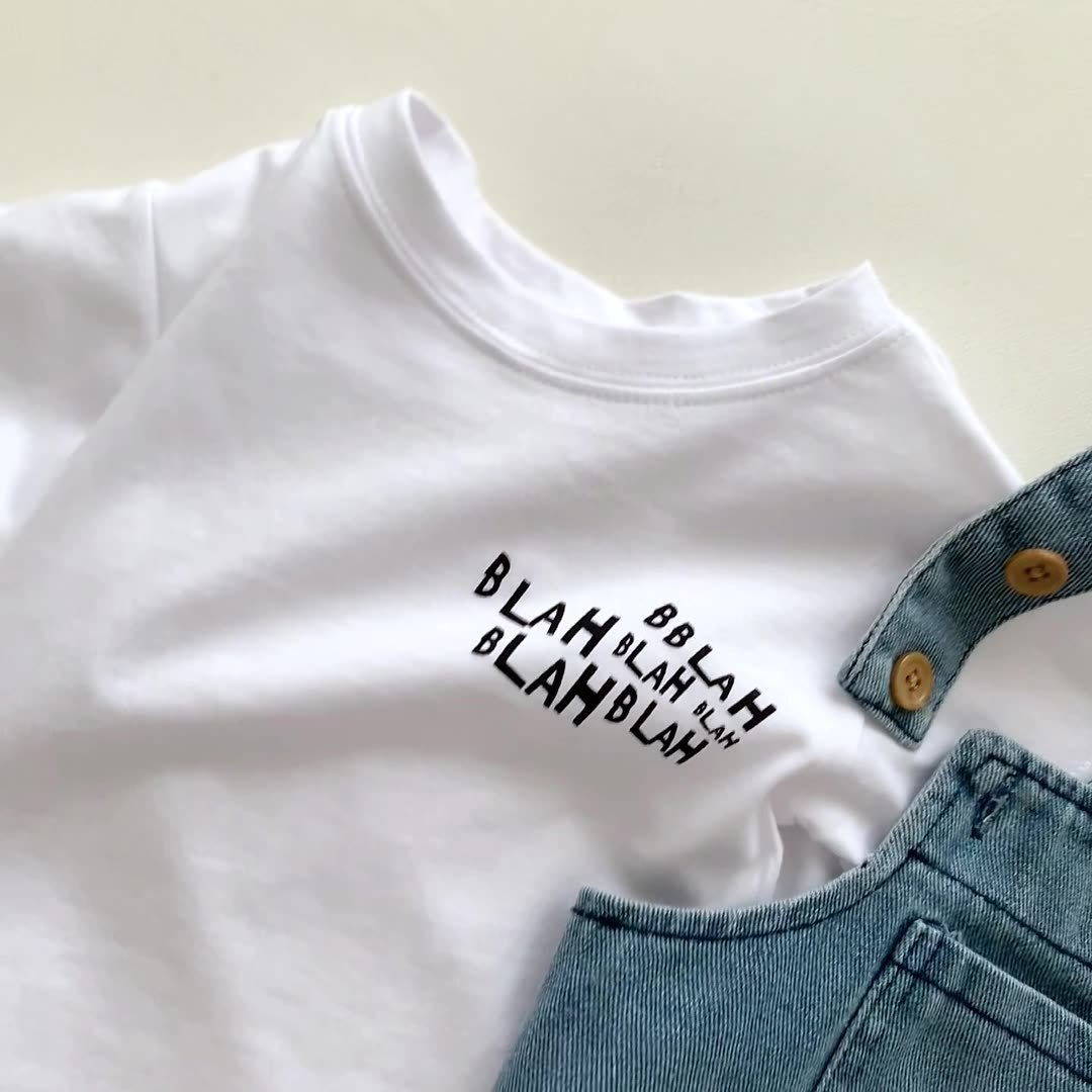 2pcs Baby Boy/Girl Soild Color T-shirt with Pant Set-kissminis