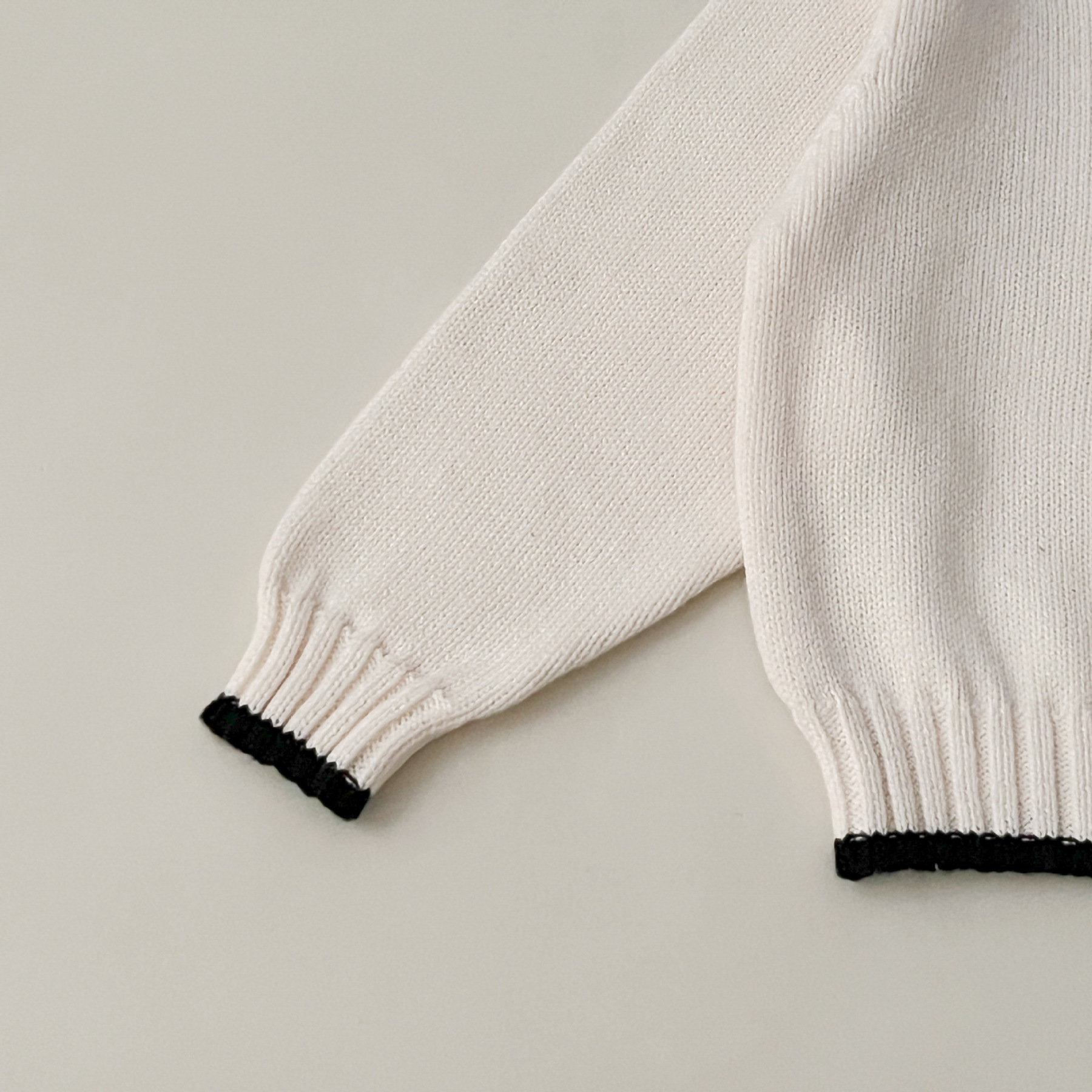 2pcs Baby Letter Pattern Woolen Knit Sweater-kissminis