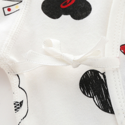 Baby Long Sleeve Cotton Boneless Printed Romper