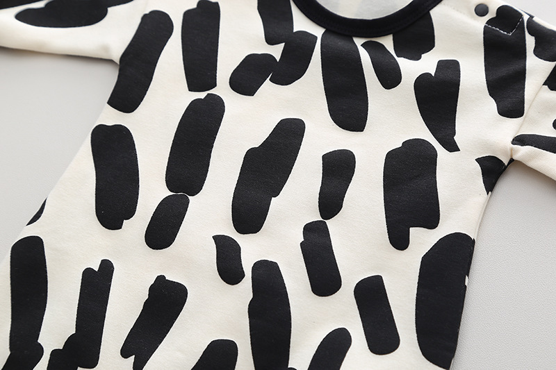 Baby Boy/Girl Cow Printed Romper-kissminis