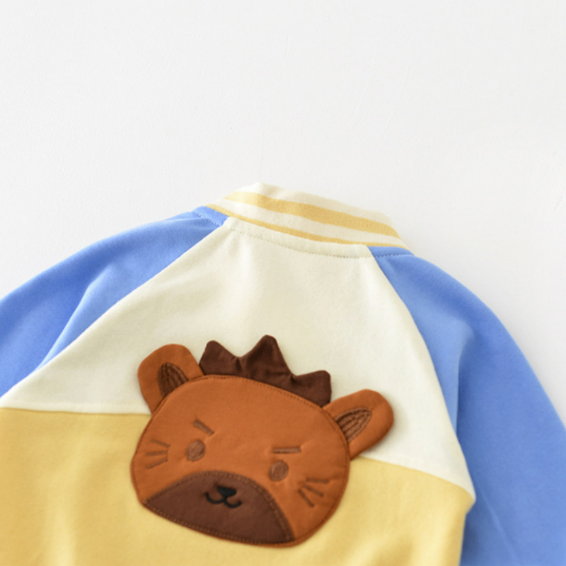 Baby Boy/Girl Cute Bear Cartoon Long Sleeve Baby Sweatshirt-kissminis