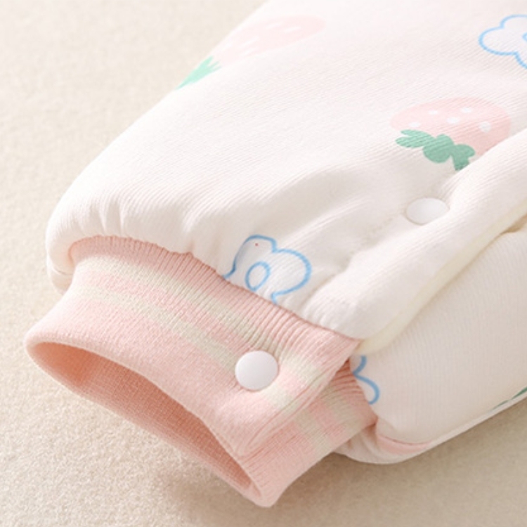 Baby Girl Winter Rabbit Patch Long Sleeve Fluff Hooded Romper-kissminis