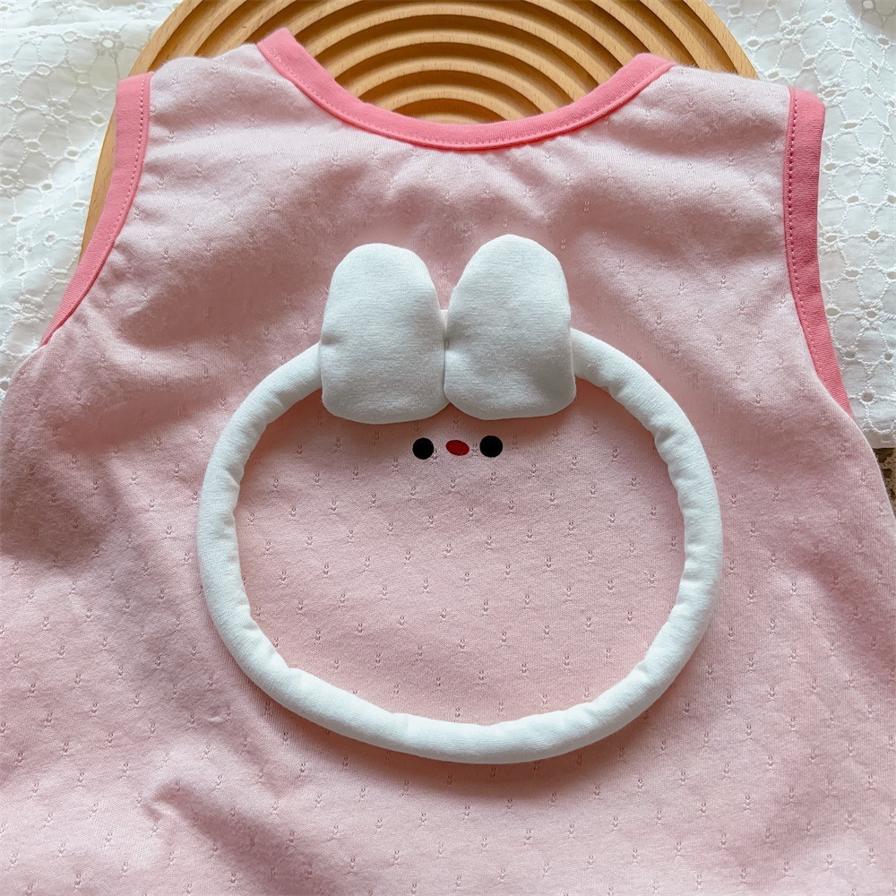 Baby Girl Rabbit Print Romper-kissminis