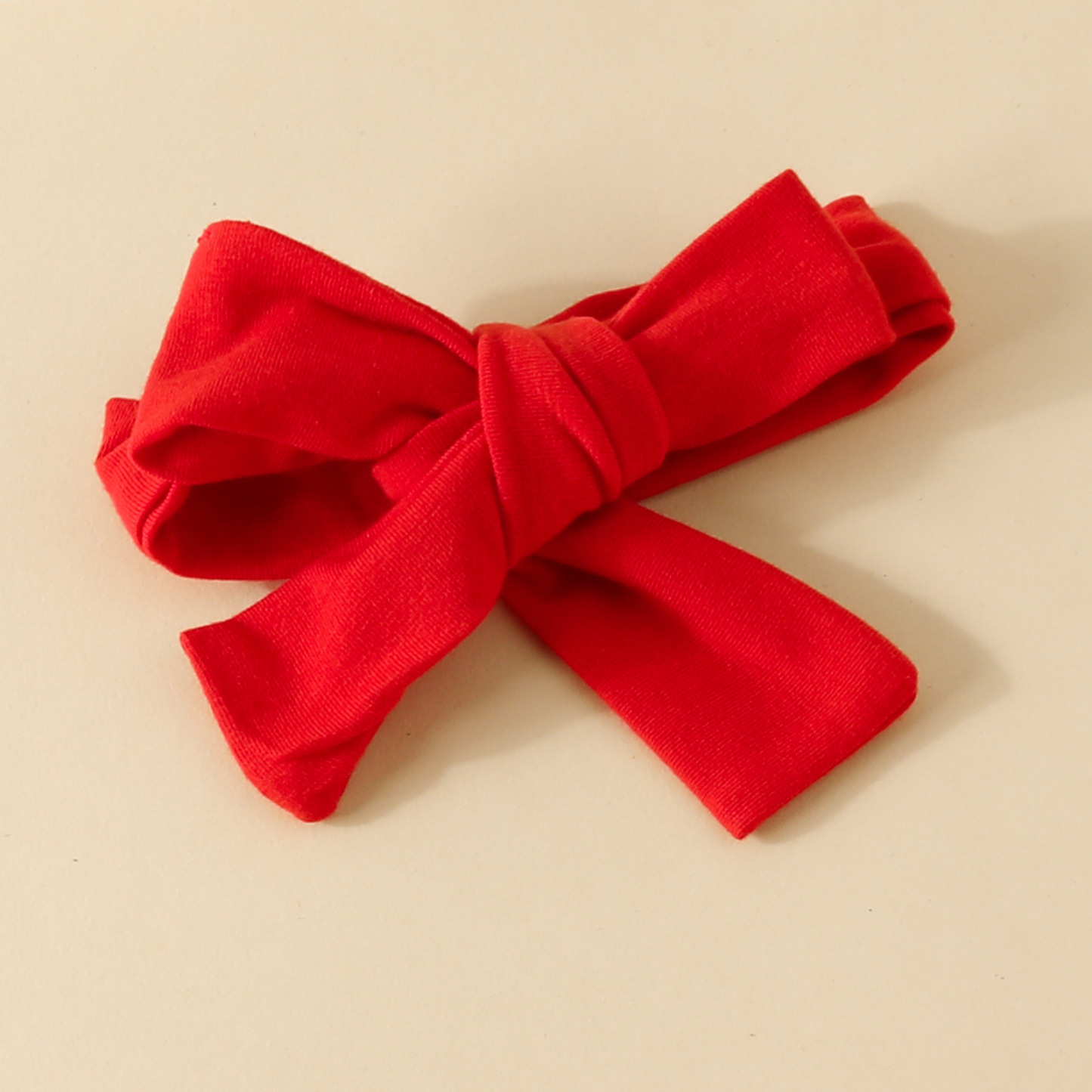 3pcs Newborn Baby Girl Christmas Letter and Cartoon Print Bowknot Long Sleeve Tops with Bell Bottoms and Hairband Set-kissminis